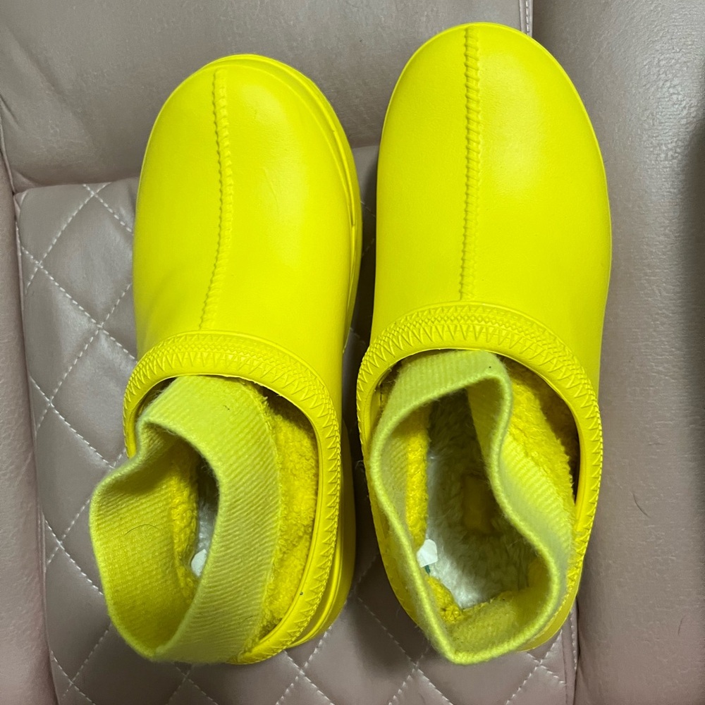 Yellow Rubber Ugg Tasmans